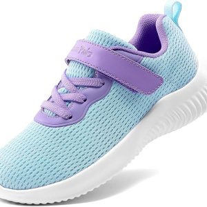 Boys Girls Shoes Kids Tennis EZ-Ons FunRun Breathable Running Athletic Sport Sneakers