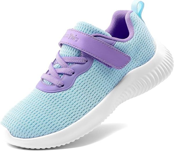 Boys Girls Shoes Kids Tennis EZ-Ons FunRun Breathable Running Athletic Sport Sneakers